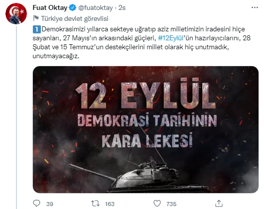 Siyasilerden 12 Eylül 1980 darbesi mesajları: Bir daha asla başaramayacaklar